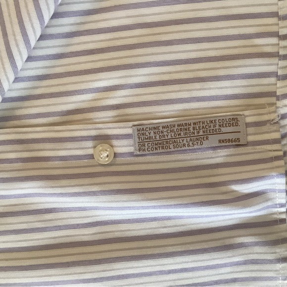 Mens long sleeve dress shirt - Picture 3 of 3